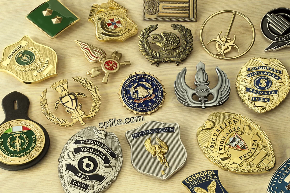 Distintivi personalizzati per la security