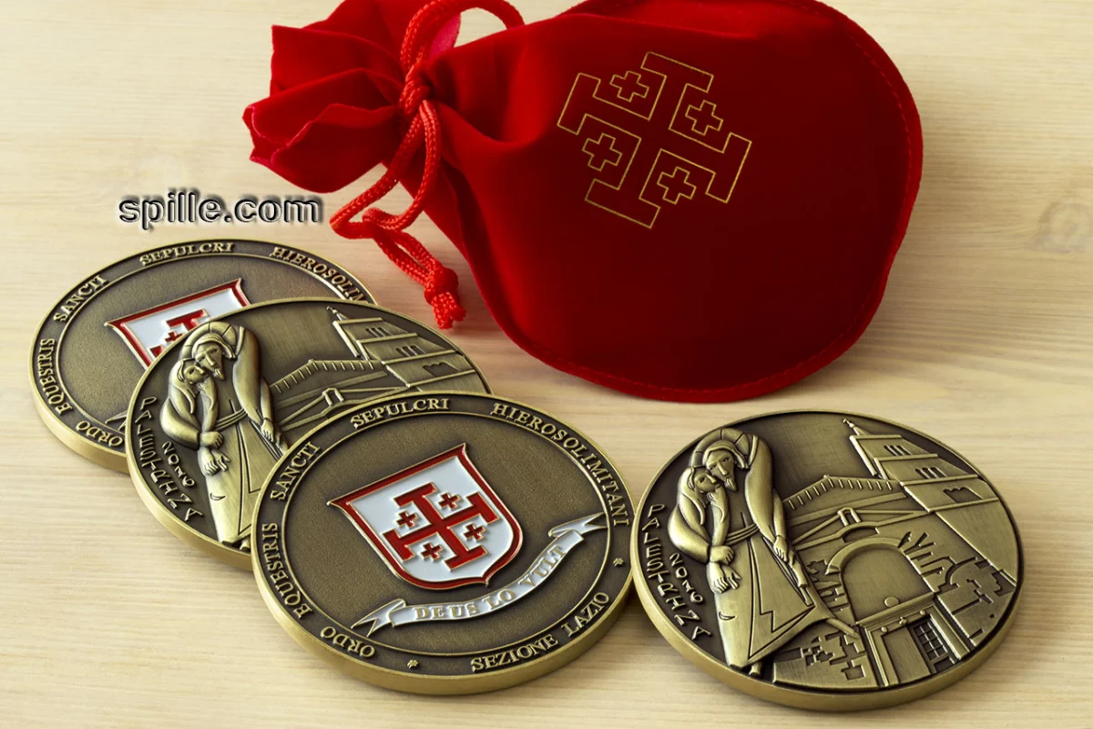 Oggetti religiosi coniati personalizzati